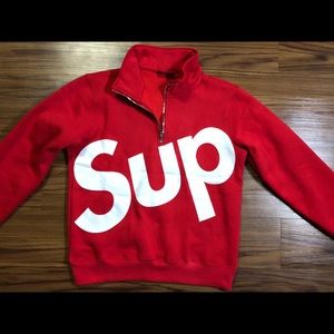 Supreme sup half way zip sweater 💥💥💥super sell
